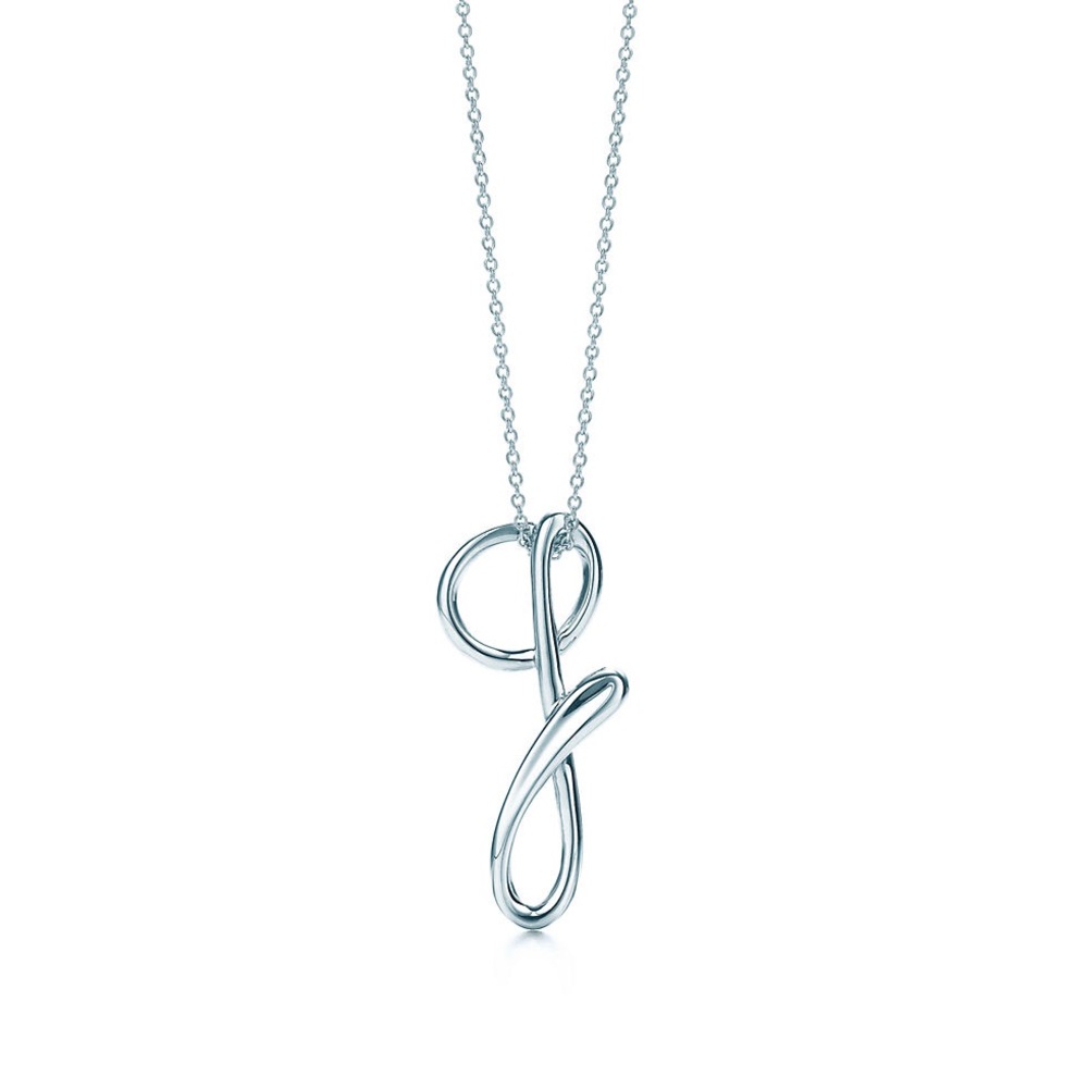Tiffany & Co. Elsa Peretti “g” Pendant Necklace